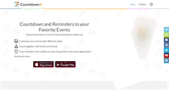 Desktop Screenshot of countdownplusevents.com